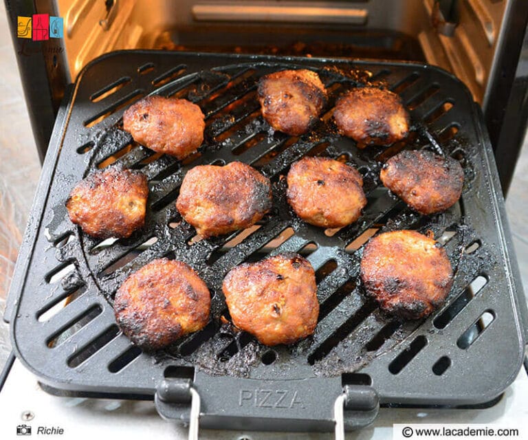 Finished Cooking The Meatballs