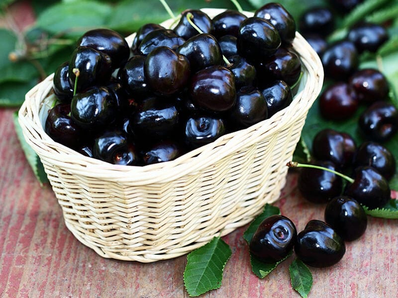 Fresh Black Cherries