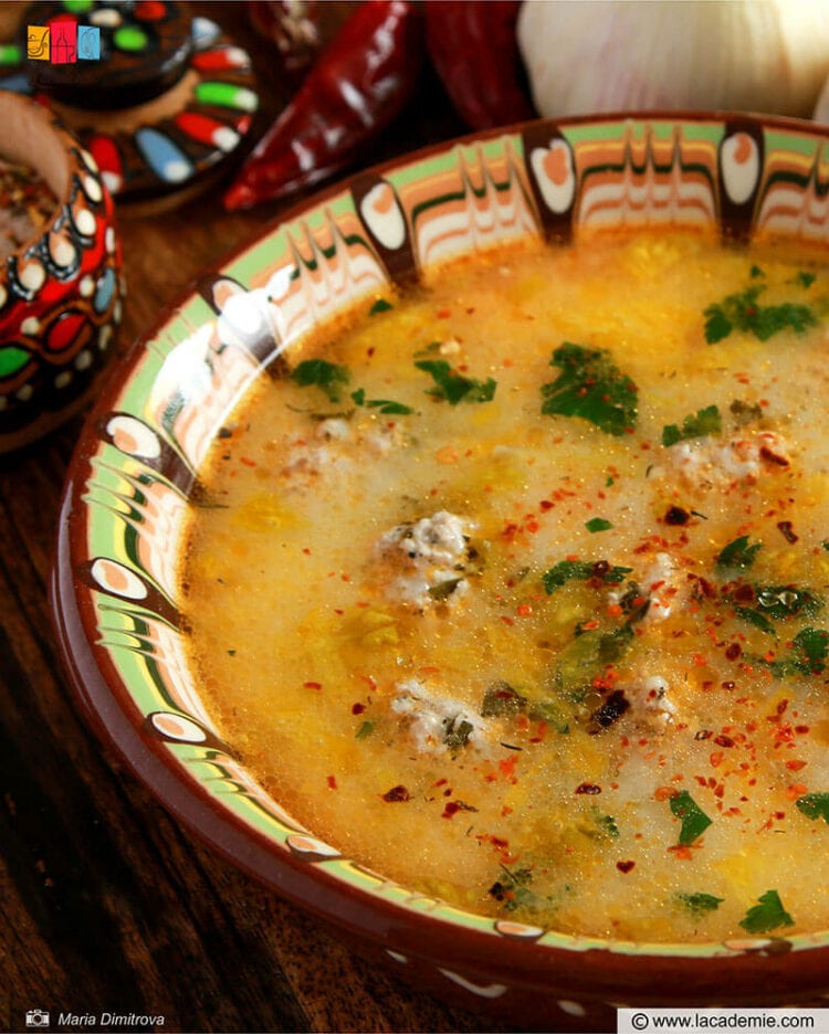Authentic Bulgarian Supa Topcheta – Meatball Soup