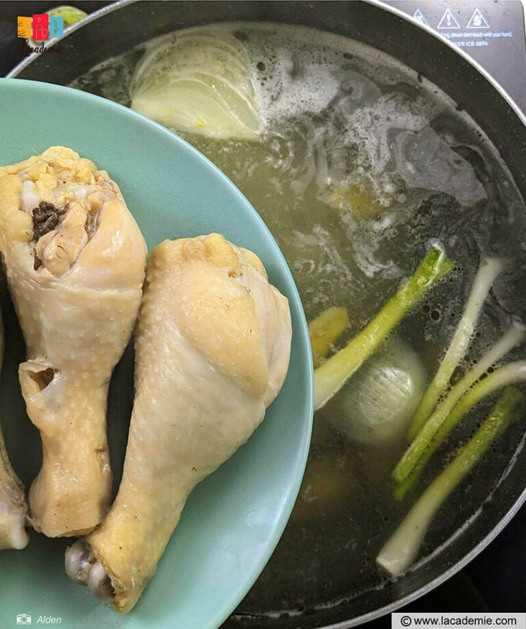 Remove Chicken Drumsticks From Stockpot