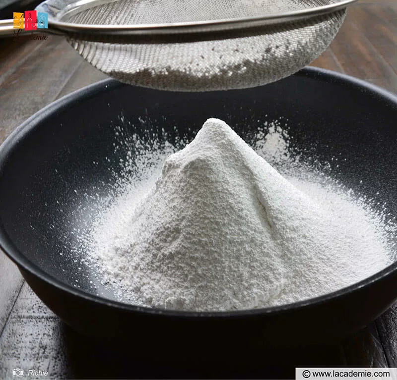 Sift Glutinous Rice Flour Rice Flour