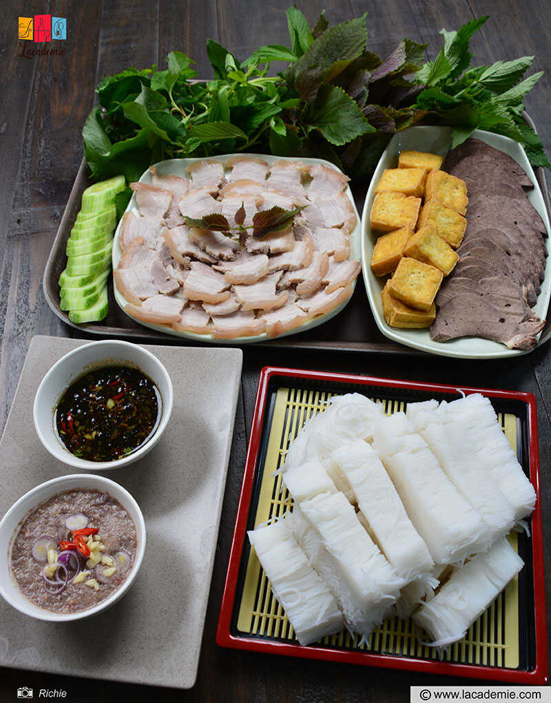 Vermicelli With Fried Tofu And Fermented Shrimp Paste