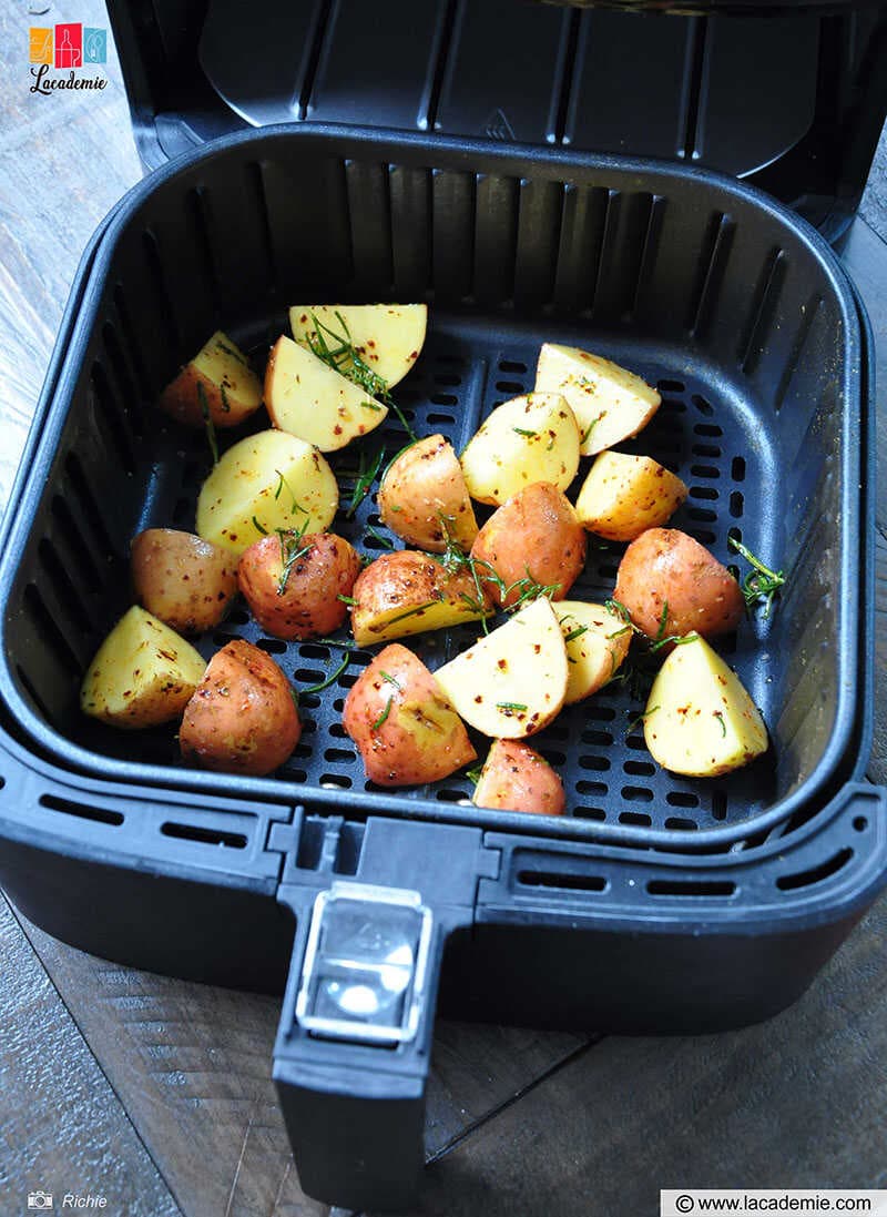 Air Fry The Potatoes