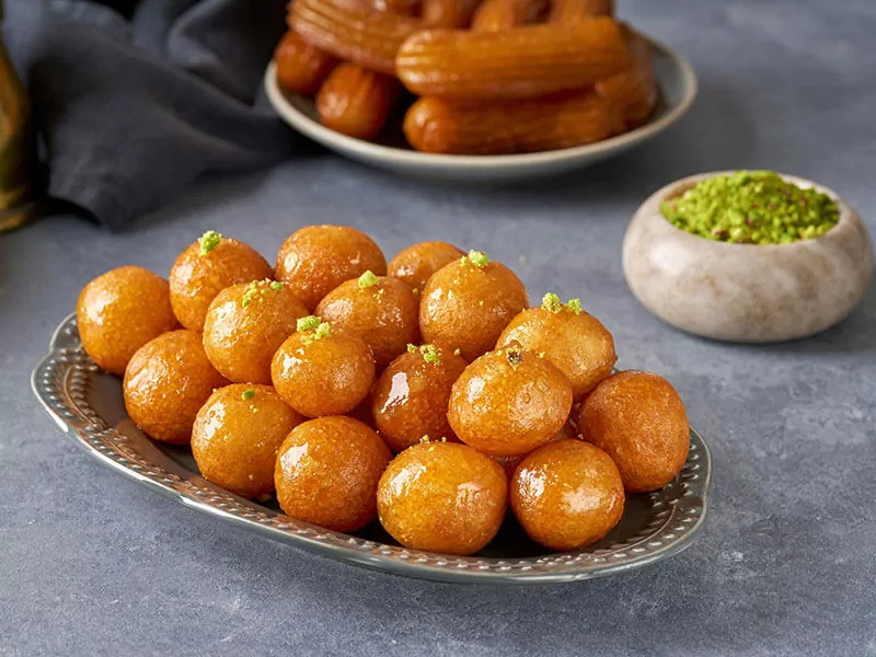 Awameh Fried Dough Balls