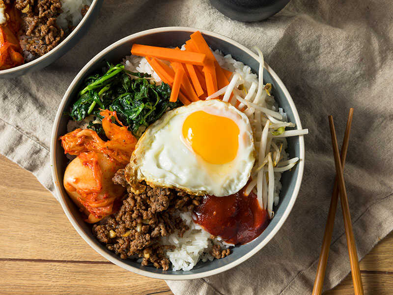 Bibimbap Rice Egg