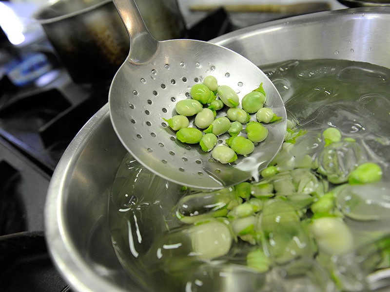 Blanching Fresh Beans