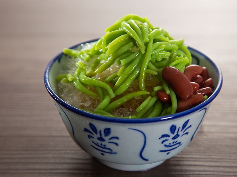 Cendol Pandan Jelly Dessert