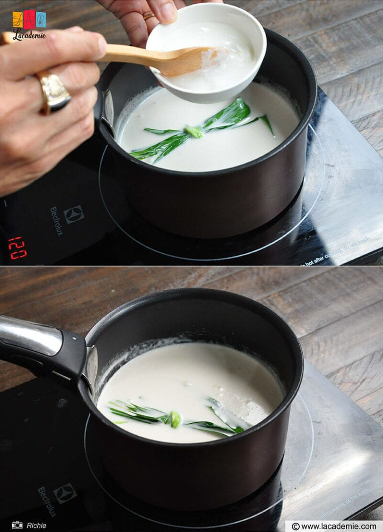 Cook The Coconut Milk Sauce