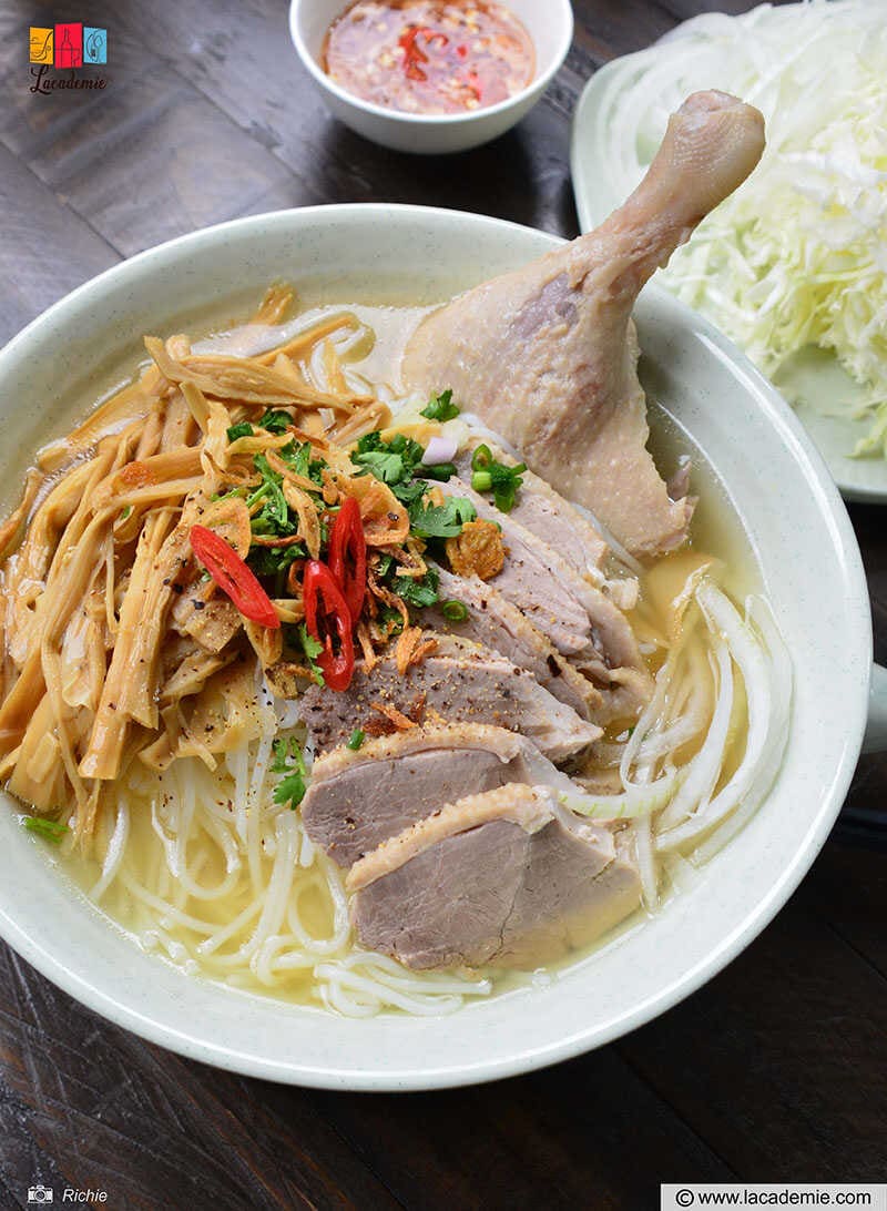 Duck Noodle Soup With Bamboo Shoots