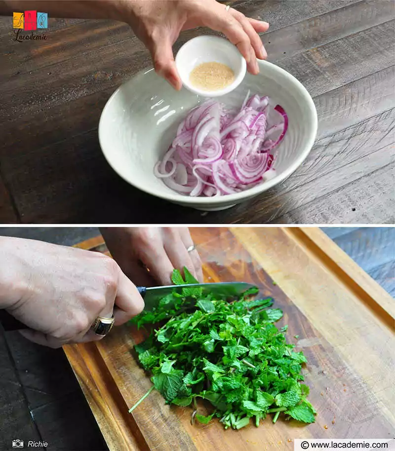 Finely Chop The Cilantro