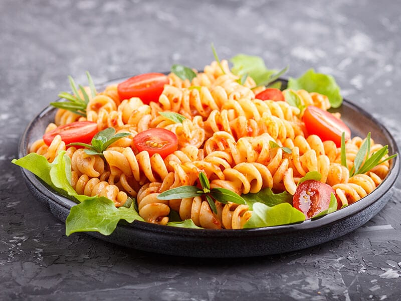 Fusilli Pasta Tomato