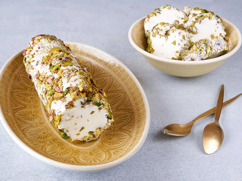 Ice Cream Pistachio Booza