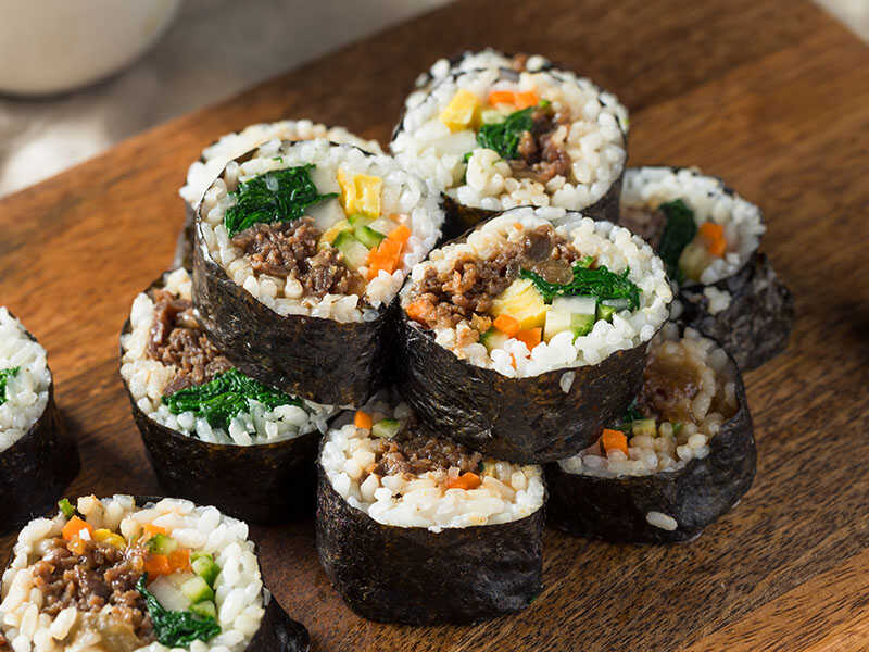 Kimbap Rice Rolls Beef