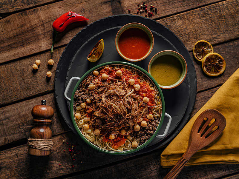 Koshari Dish