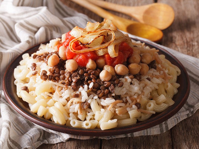 Kushari Dishes