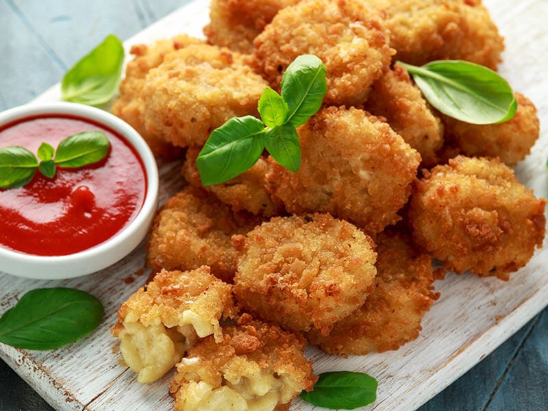 Mac Cheese Bites