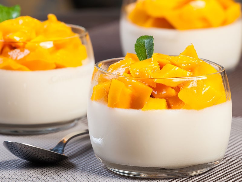 Mango Panna Cotta