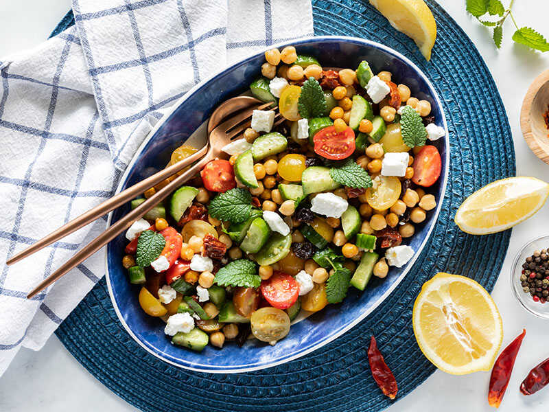 Mediterranean Bean Salad