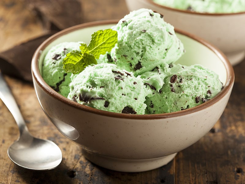 Mint Chocolate Chip Ice