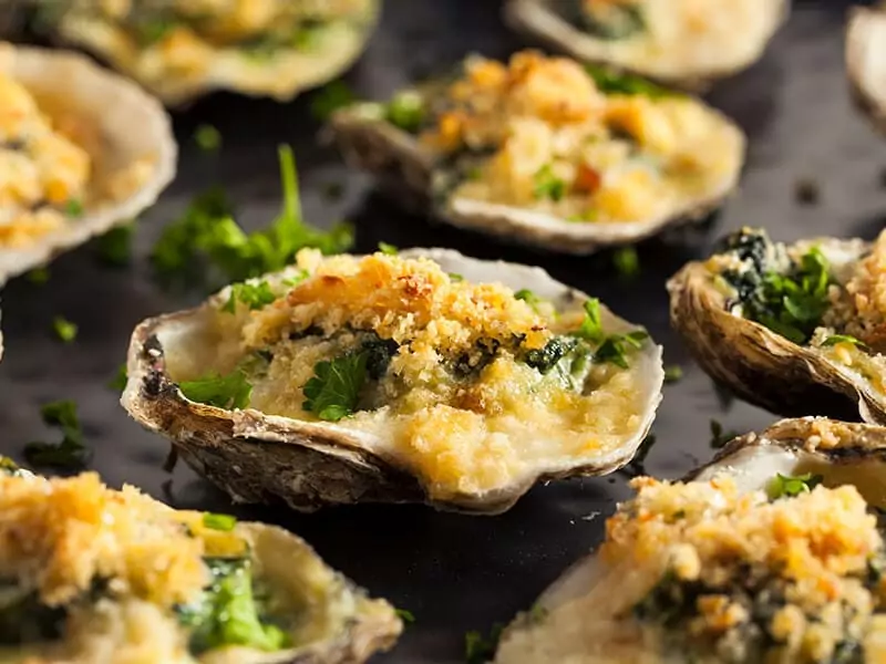 Oysters Rockefeller