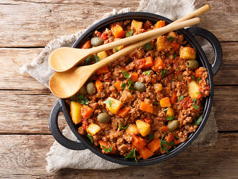 Picadillo Beef Vegetables