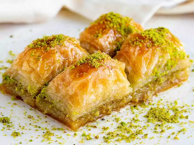 Pistachio Baklava