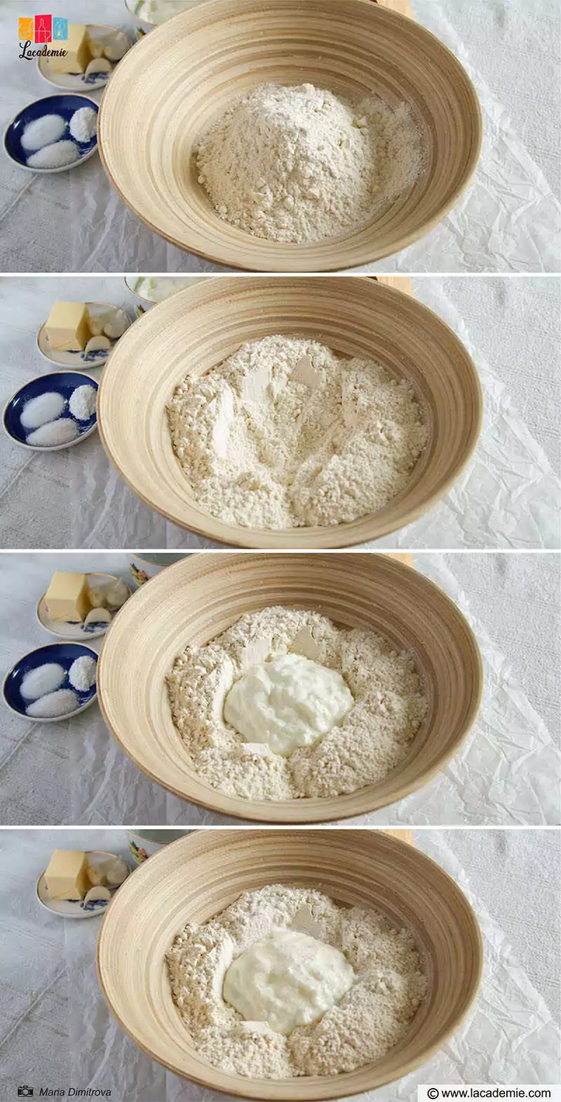 Pour The Flour Into A Bowl