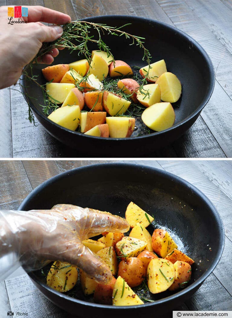 Put The Potatoes Into Mixing Bowl