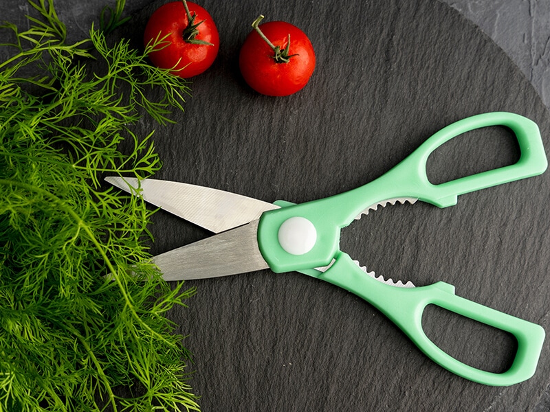 Scissors Cutting Dill