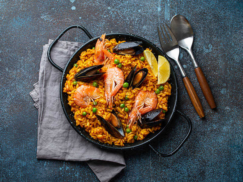 Seafood Paella