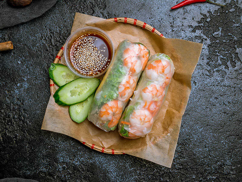 Spring Roll Shrimps