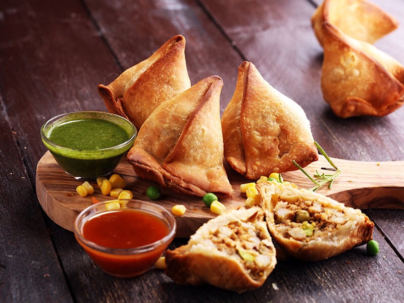 Vegetarian Samsa Samosas