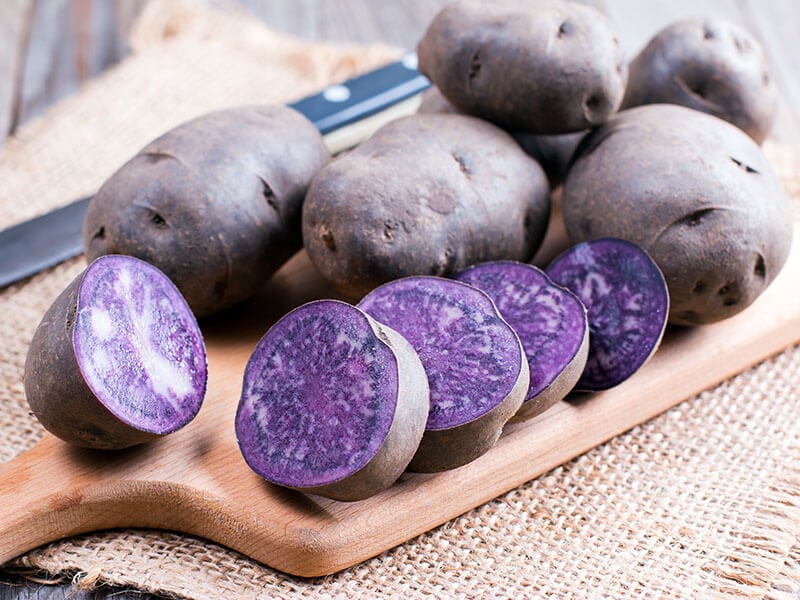 Vitelotte Potato