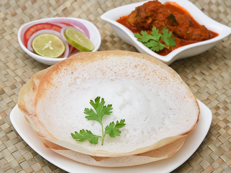Appam Rice Coconut Hoppers