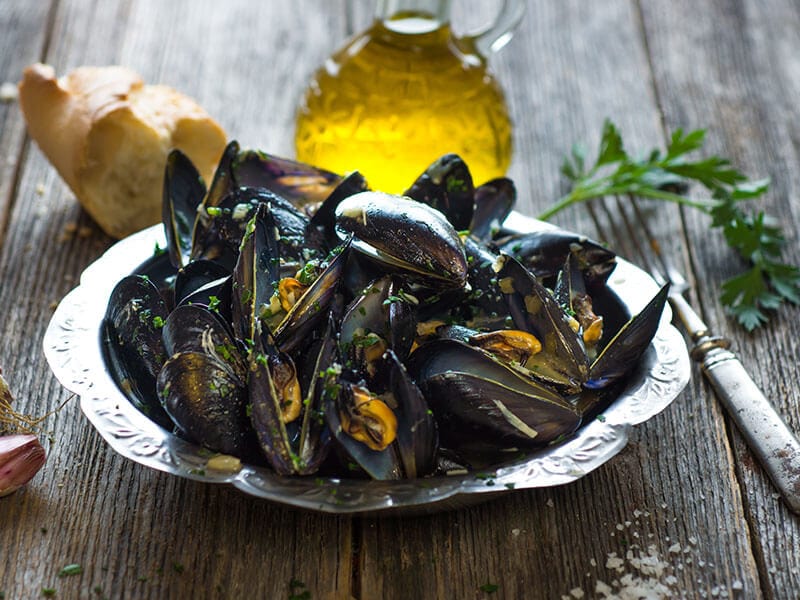 Buzara Mussels