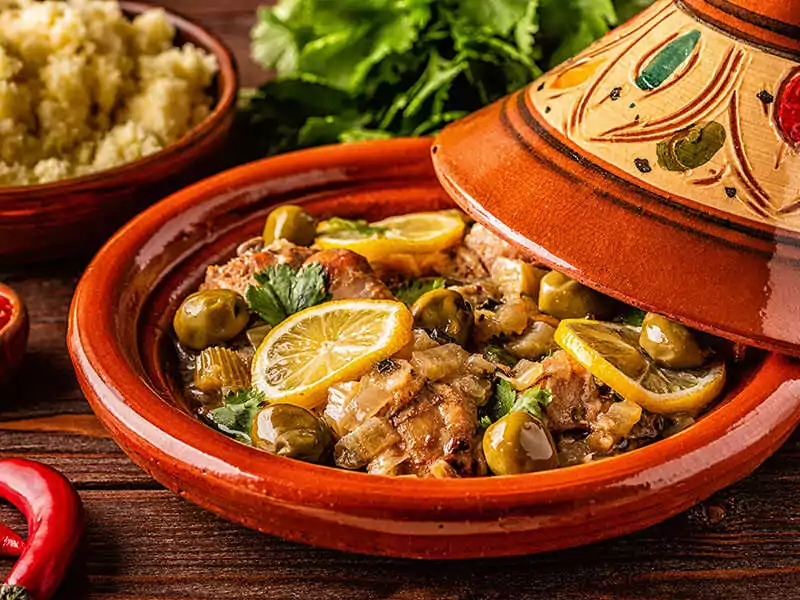 Chicken Tagine Olives