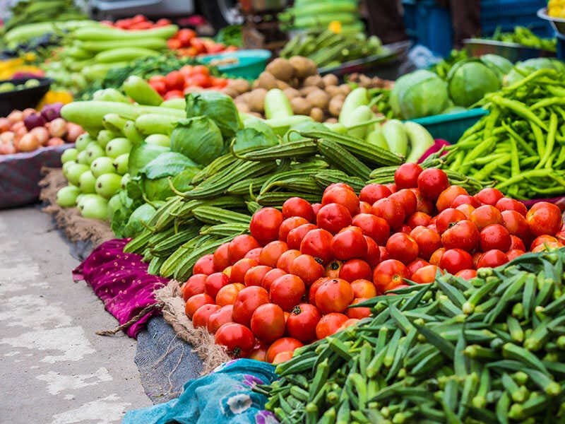 Colorful Fresh Vegetables