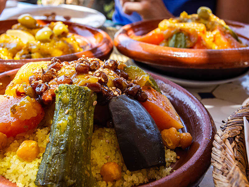 Couscous Maghrebi Dish