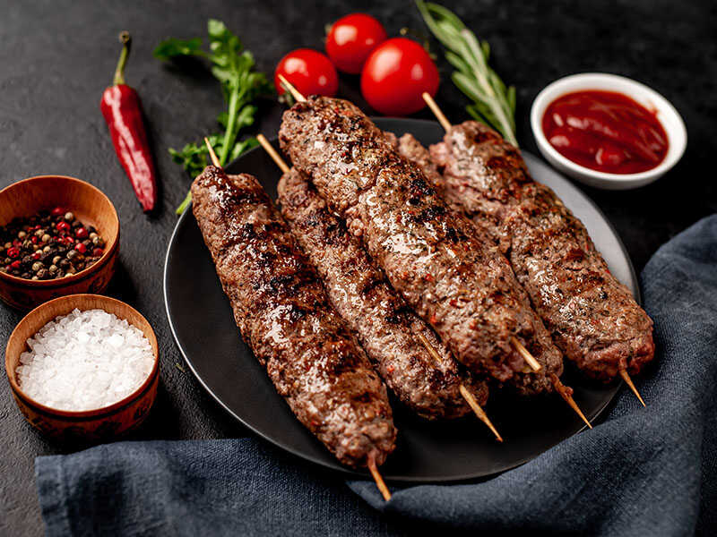 Grilled Lula Kebab