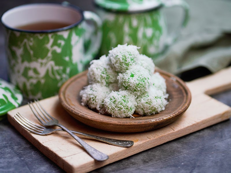 Klepon Sweet Rice Cakes