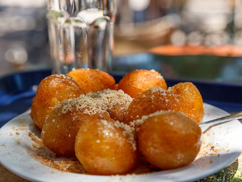 Loukoumades Donuts With Honey