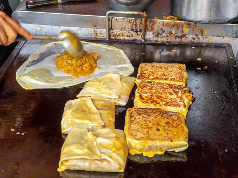 Murtabak Stuffed Pancake