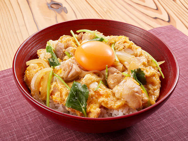 Oyakodon Bowl Rice
