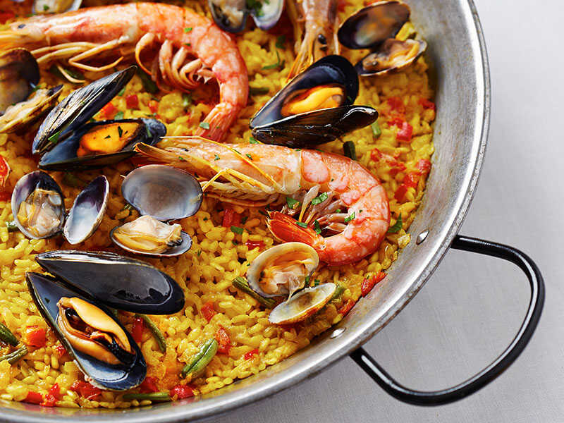 Paella Rice Dish