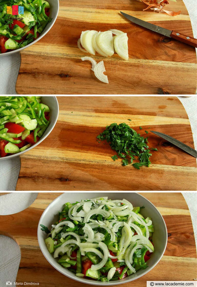 Peel And Thinly Slice Your Brown Onion