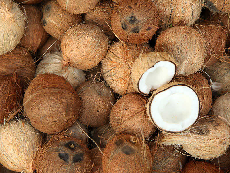 Pile Coconuts