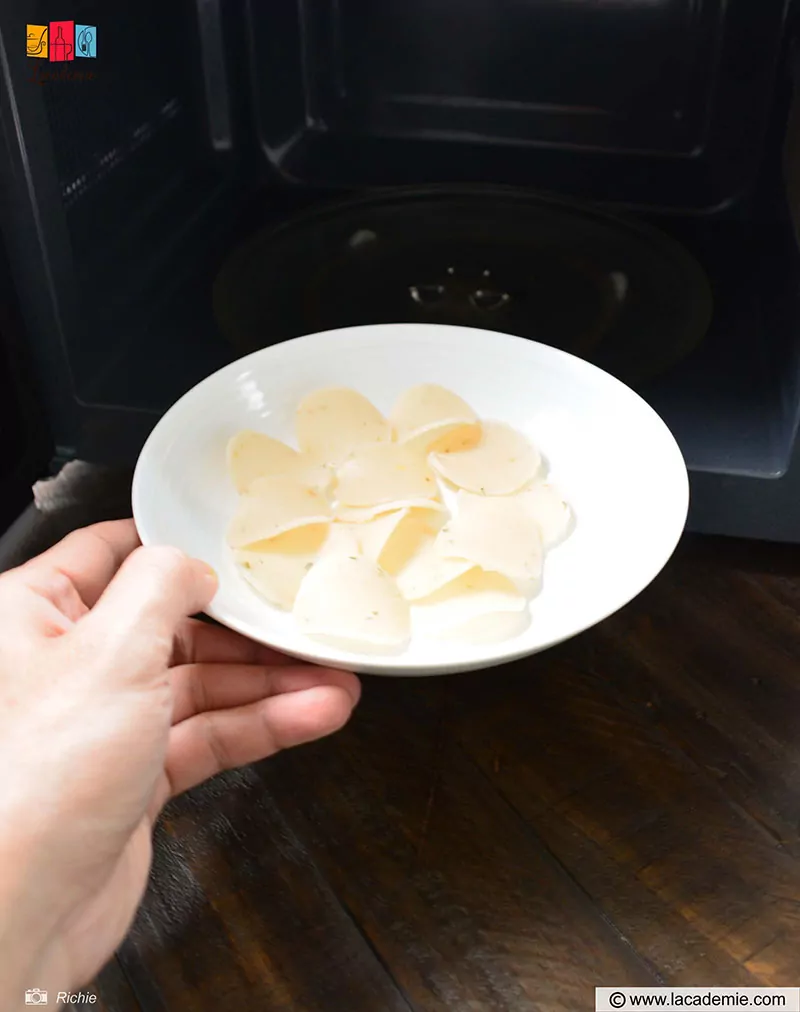 Place The Crackers On A Plate