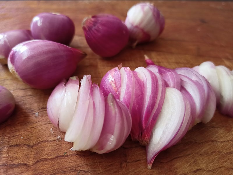 Shallots Sliced Purple