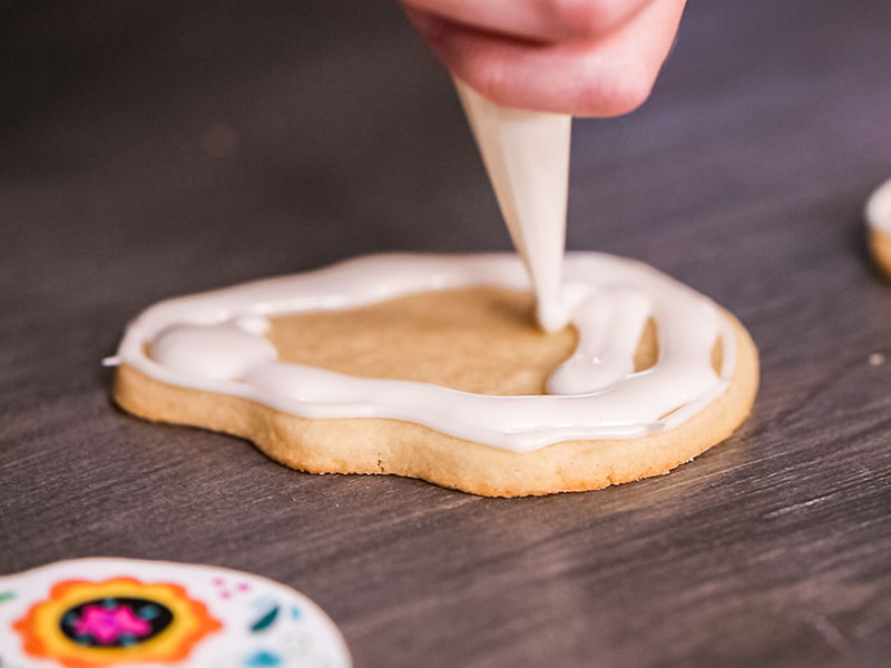 Sugar Skull Cookie