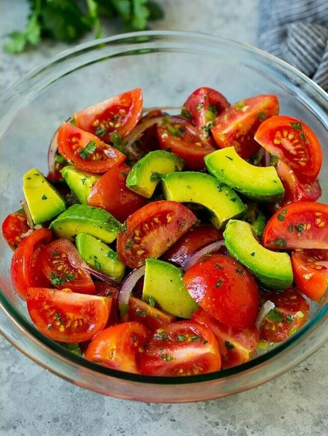 Tomato Avocado Salad